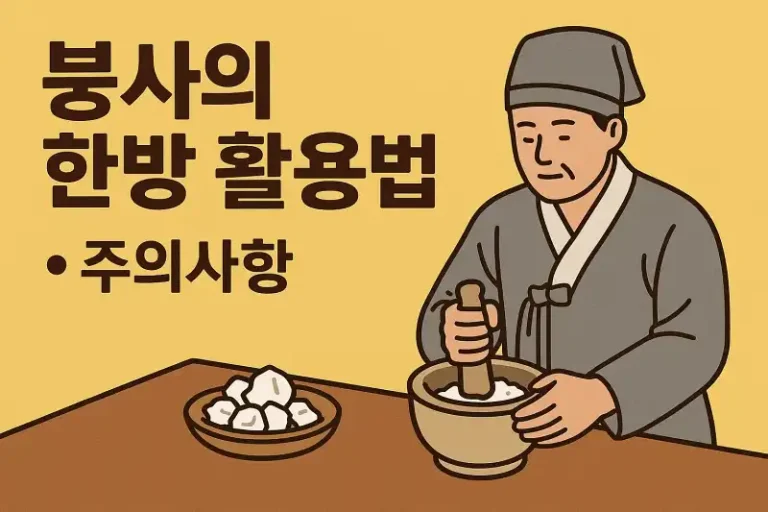 붕사의 한방 활용법과 주의사항