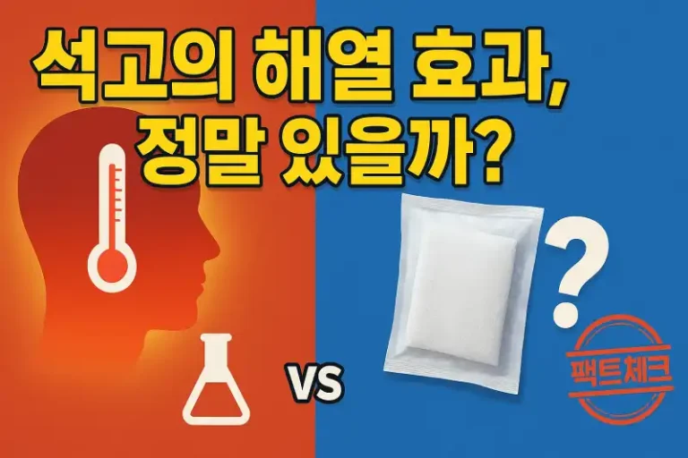 석고의 해열 효과, 정말 있을까?