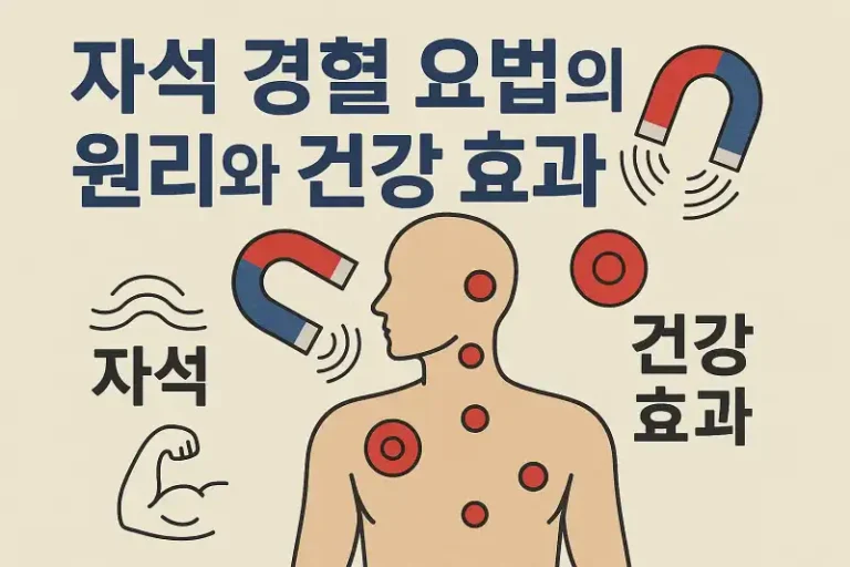자석 경혈 요법의 원리와 건강 효과