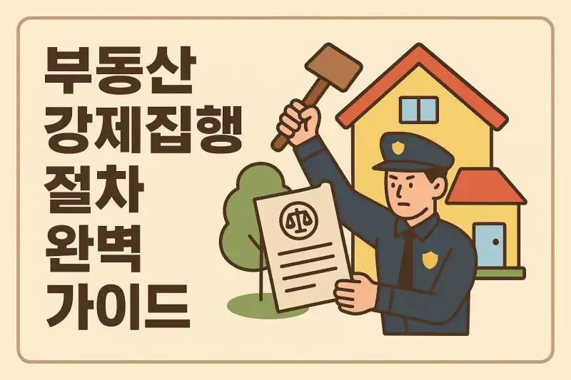 부동산 강제집행 절차 완벽 가이드