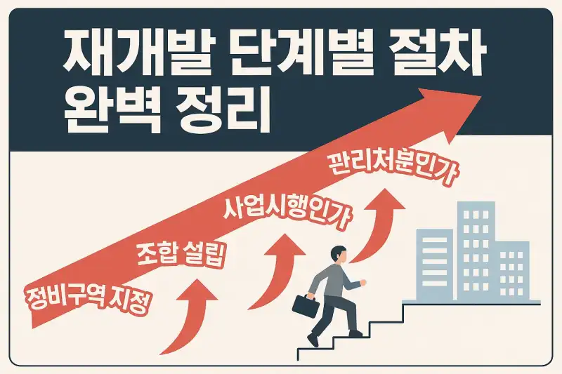재개발 단계별 절차 완벽 정리