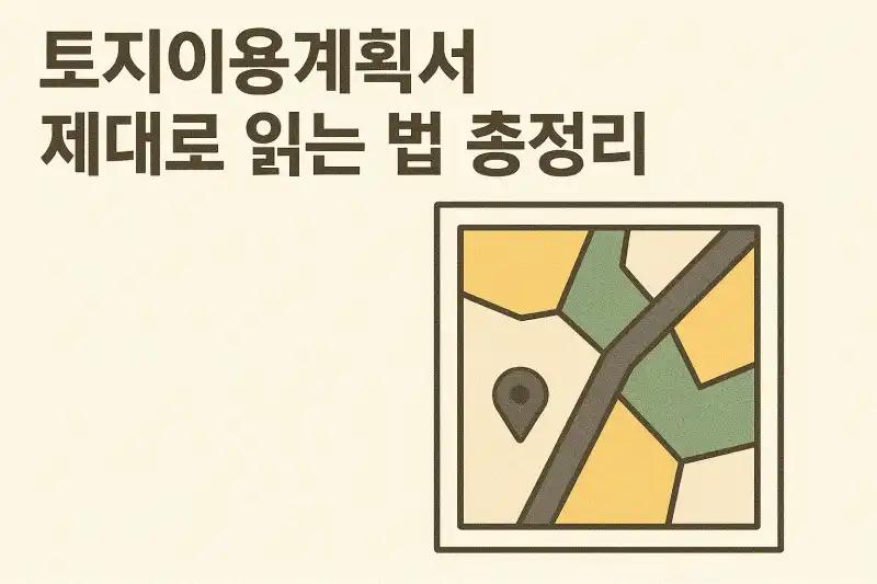 토지이용계획서 제대로 읽는 법 총정리