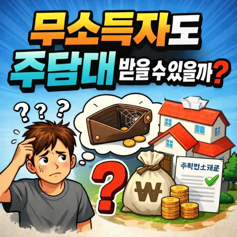무소득자도 주담대 받을 수 있을까?