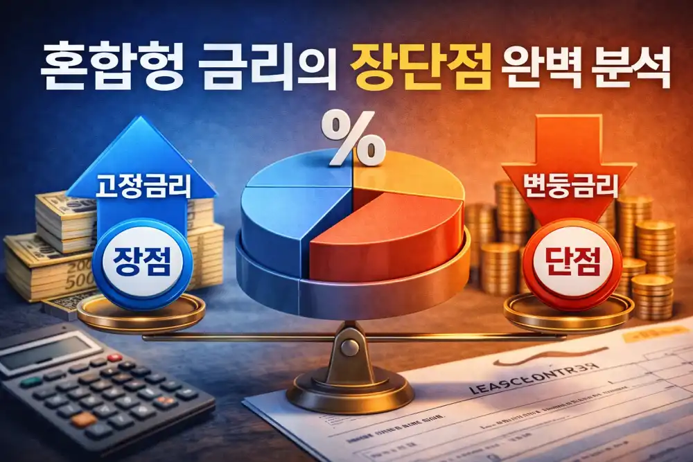 혼합형 금리의 장단점 완벽 분석