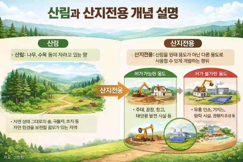 산지전용허가 절차와 비용은? 2026년 최신 가이드