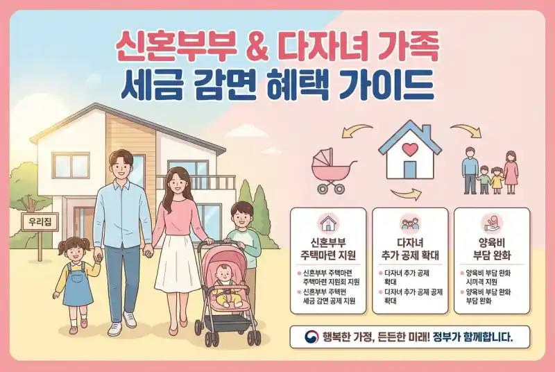 신혼부부·다자녀 혜택