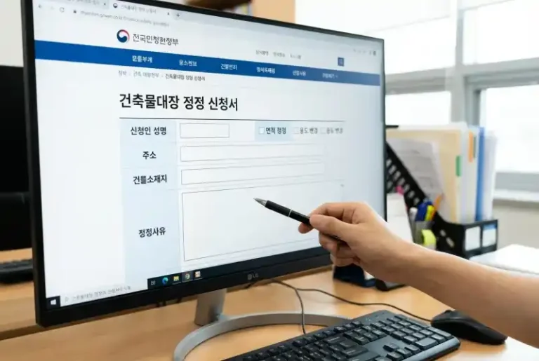 건축물대장 면적 틀렸다면? 정정 신청 완벽 가이드