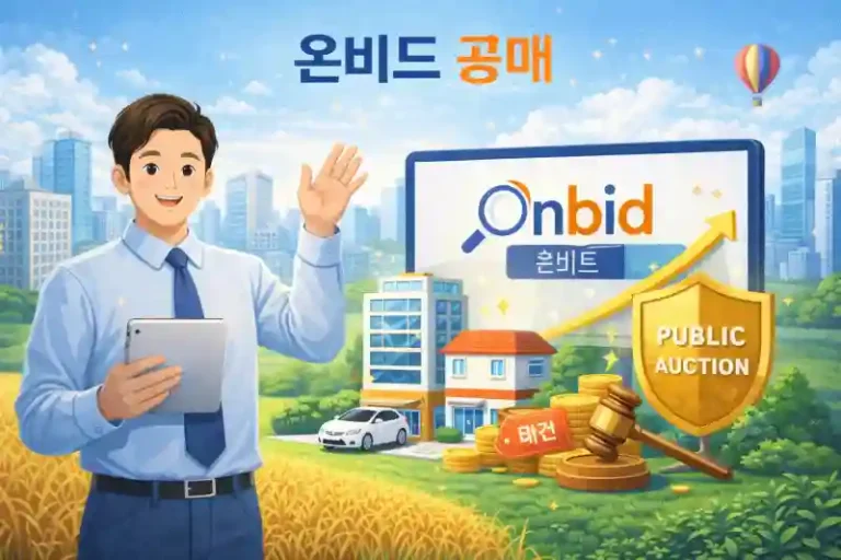공매(온비드) 입찰 방법 핵심 정리