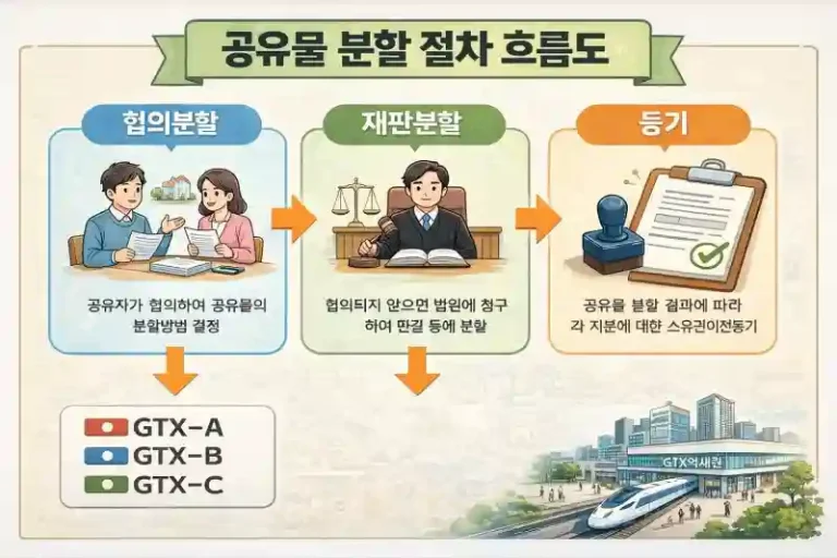 공유물 분할 절차 완벽 가이드