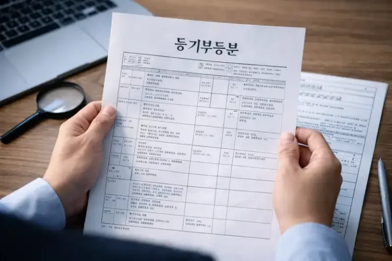 전세 계약 전 근저당 말소 확인법