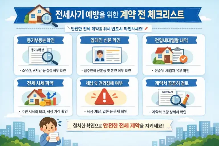 전세사기 의심 매물 판별법
