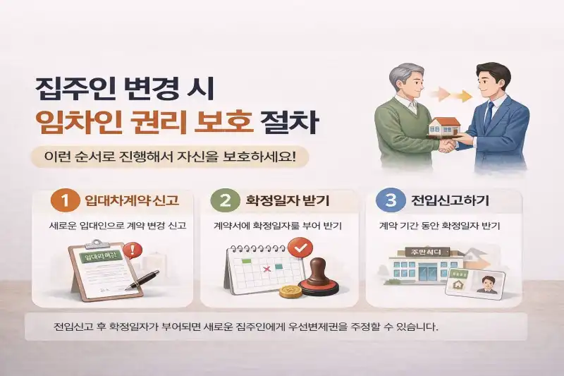 집주인 바뀌면 전세금 누가 줘? 임차인 권리 완벽 정리