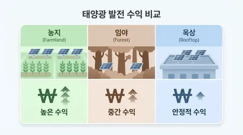 지목별 태양광 수익률, 3년 운영하며 직접 비교해본 결과