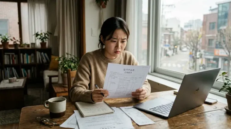 등기부등본 검토 장면