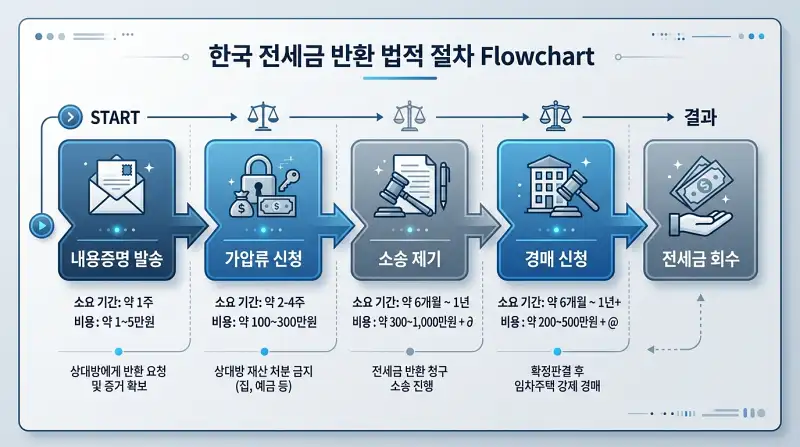 법적 분쟁 해결 프로세스