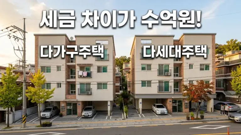 실물 건물 비교 사진