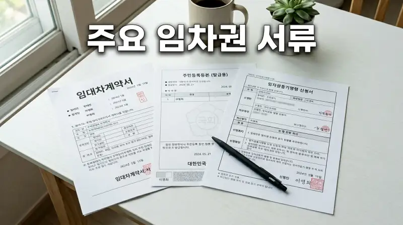 임차권등기 필수 서류