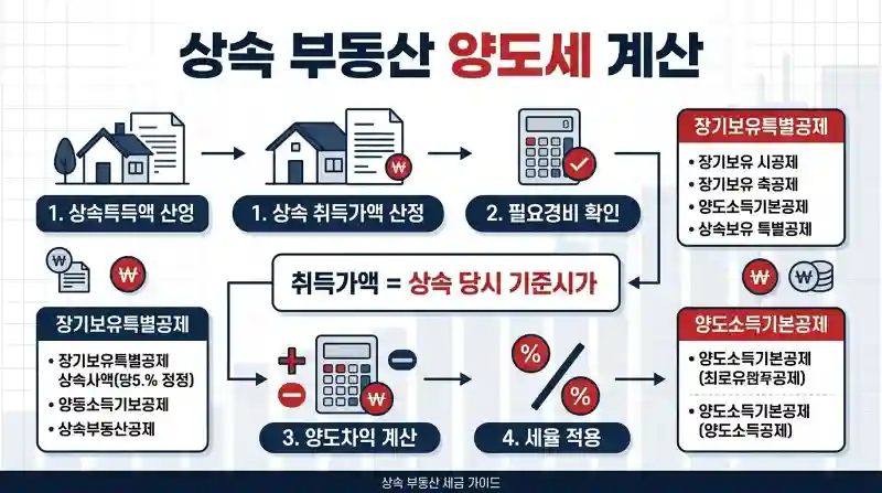 상속주택 양도세 취득가액 계산 총정리