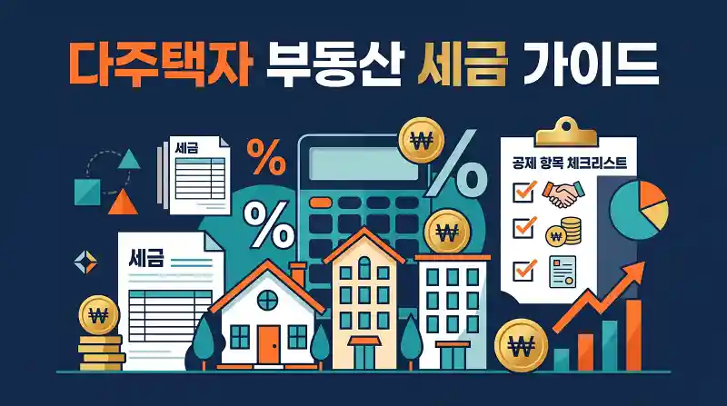 종부세 계산 방법 총정리